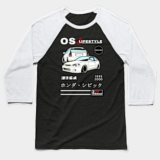 EK OSJ LifeStyle [Black Edition] Baseball T-Shirt